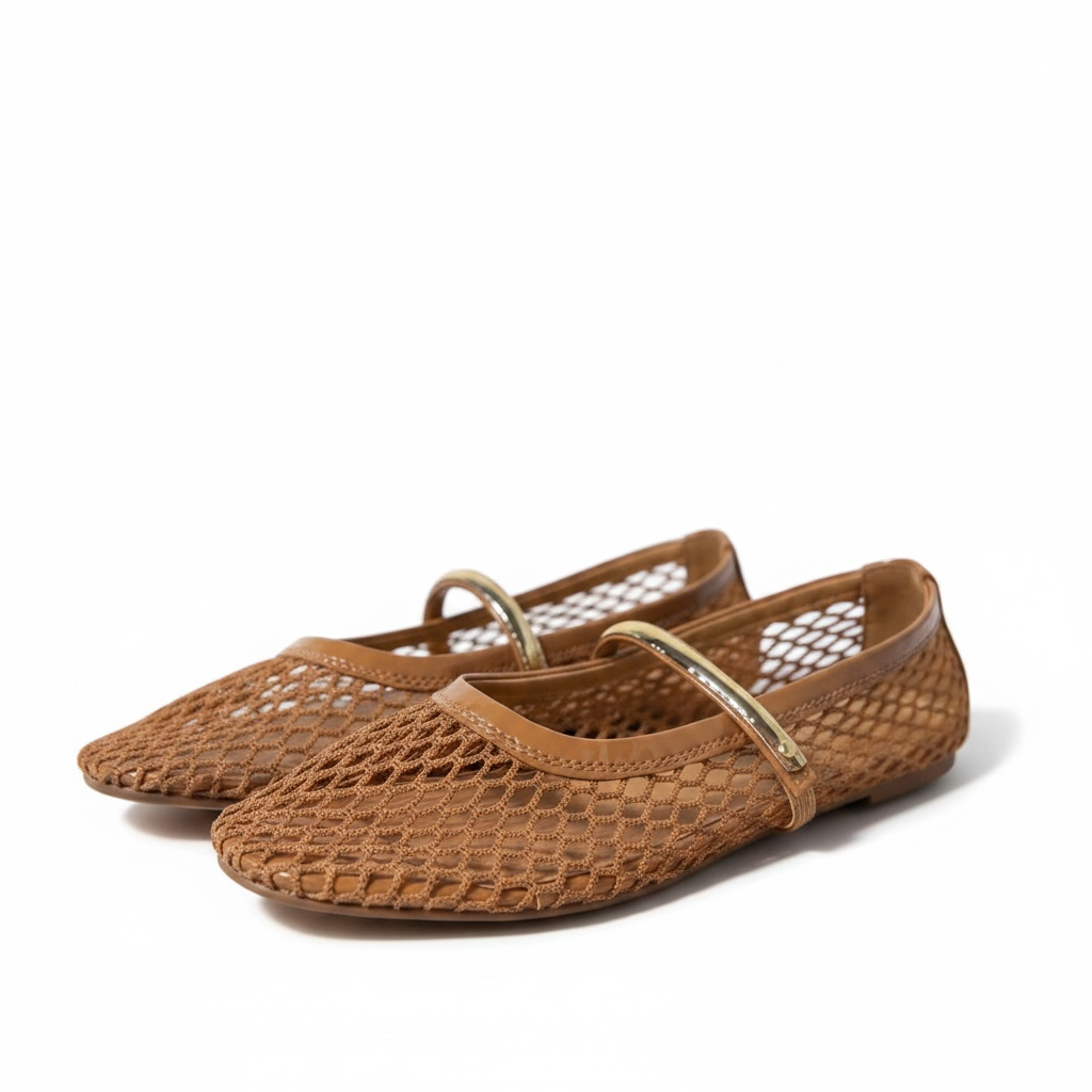 Zapatillas Color Skin de Malla Completa
